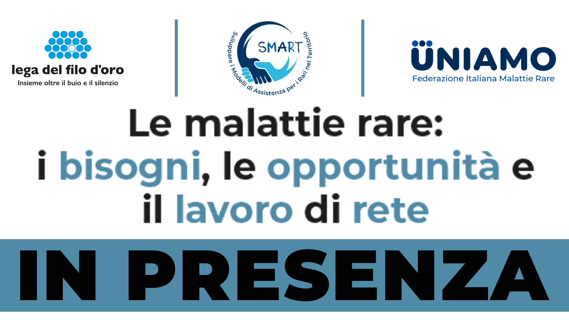 Le malattie rare: i bisogni, le opportunità e il lavoro di rete 